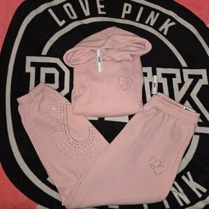 Victoria's Secret Fleece Campus Set